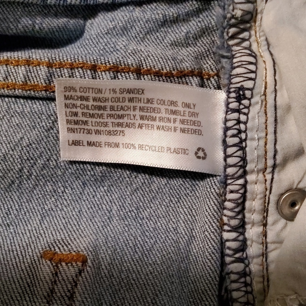 Universal Thread Vintage Straight Distressed Jeans Size 6/28R - Picture 5 of 5
